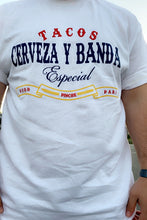 TACOS CERVEZA Y BANDA T SHIRT