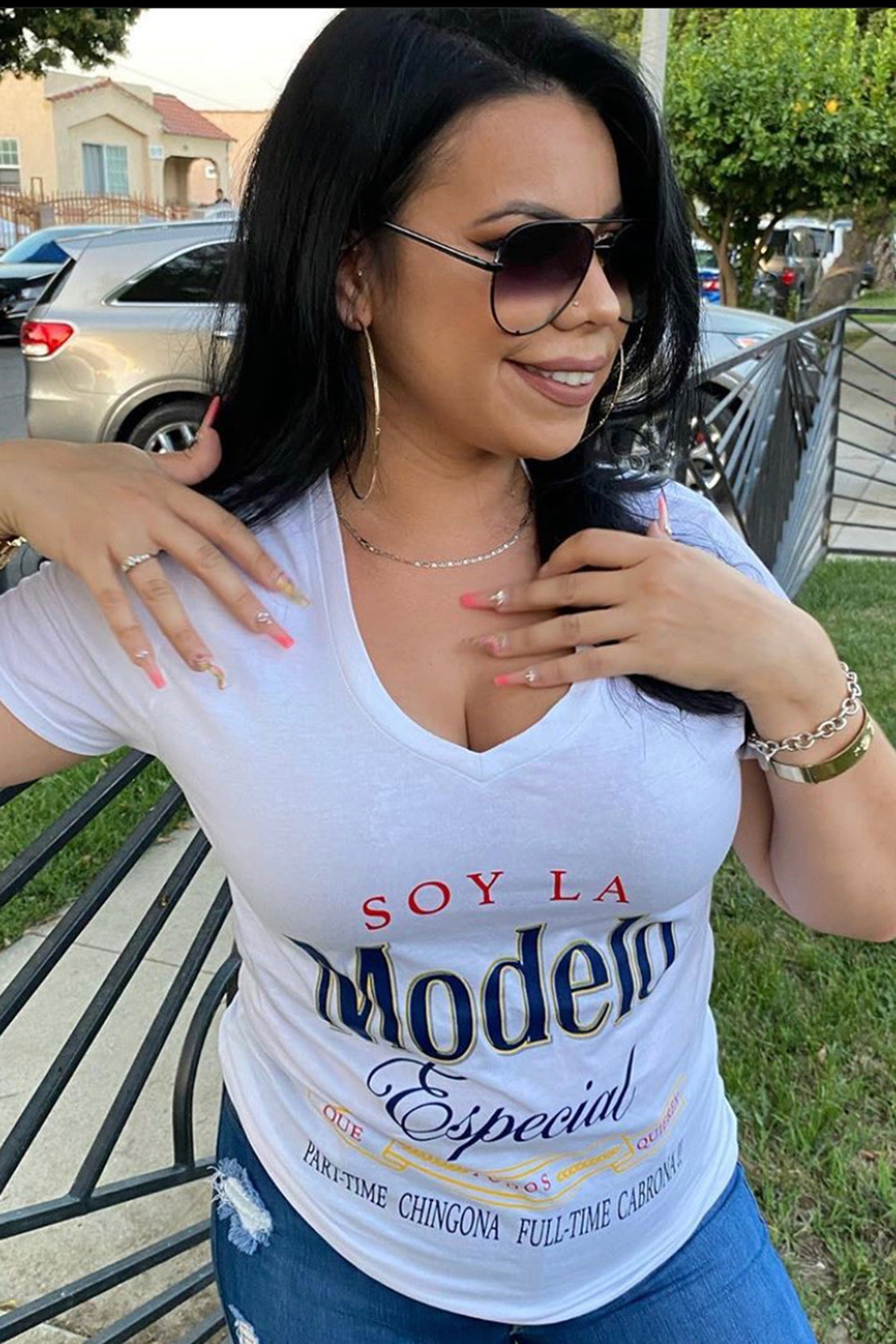 Womens T Shirt Soy La Modelo Especial