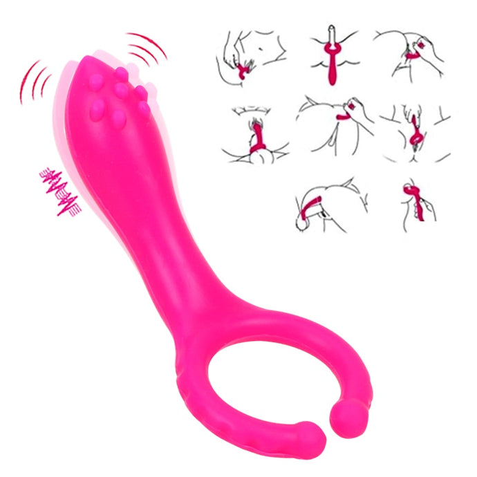 HIMALL Nipple Massage G-spot Vibrator Sex Toy For Women Men Couple Dildo Penis Vibration Clip Vagina Clitoris Stimulation anal