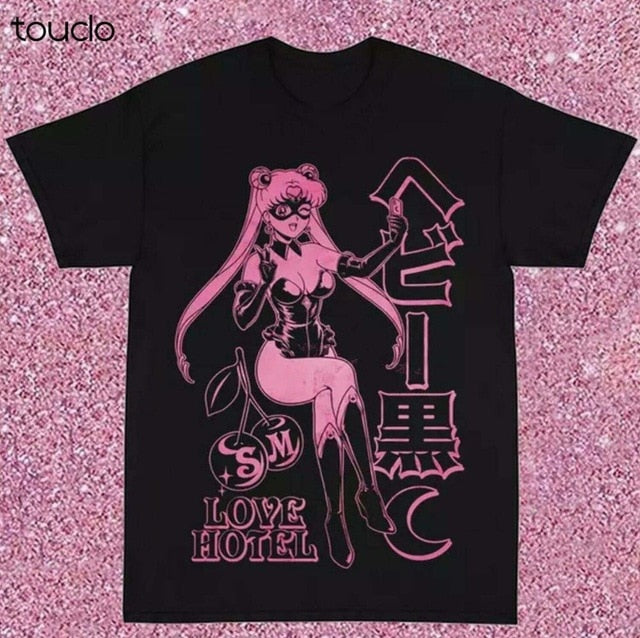 Sailor Moon Adult BDSM Sex Sexy Anime Manga Lingerie Kawaii T Shirt To   The Dude with the Beard Shop