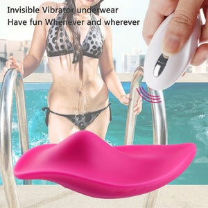 CONTROL your girls clit 10 speed Quiet Panty Vibrator Wireless Remote Control Portable Clitoral Stimulator Invisible Vibrating Egg Sex toys for Women