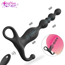 Silicone Anal Beads Sex Toys Vibrator For Men Women Prostate Massager Anal Plugs Extender Toys Annals Ball Goods For Adults Gay