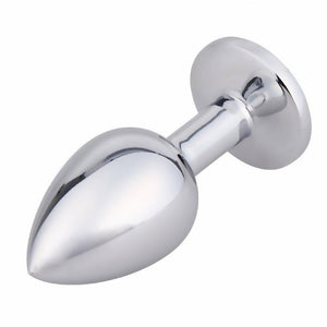 3 Pcs Luxury Jewelry Design Fetish Stainless Steel Anal Butt Plug Fantasy Sex Restraints SM Anal Stimulation Sex Toys For Unisex