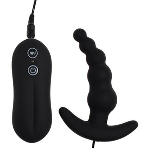 Erotic 10 Frequency Vibrating Prostate Massager Anal Plug Dildo Vibrator Anal Beads Butt Plug Vibrators For Men Toys For Adult 18