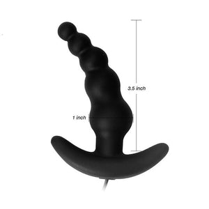 Erotic 10 Frequency Vibrating Prostate Massager Anal Plug Dildo Vibrator Anal Beads Butt Plug Vibrators For Men Toys For Adult 18