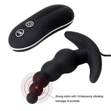 Erotic 10 Frequency Vibrating Prostate Massager Anal Plug Dildo Vibrator Anal Beads Butt Plug Vibrators For Men Toys For Adult 18