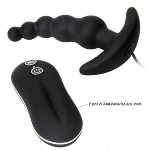 Erotic 10 Frequency Vibrating Prostate Massager Anal Plug Dildo Vibrator Anal Beads Butt Plug Vibrators For Men Toys For Adult 18