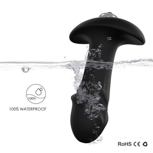 2 in 1 Vibrating Anal Butt Plug Adult Game Sex Toy For Men Women Prostate Massager Waterproof Vibrator Stimulator